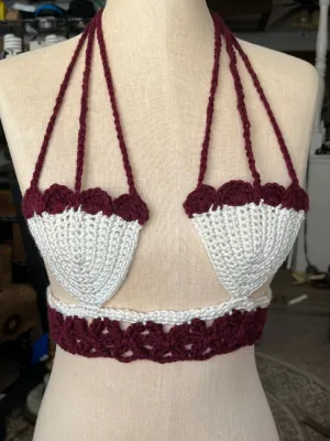 Chellie Halter Top Crochet Pattern