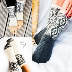 3 Baltic Winds Socks Crochet Patterns