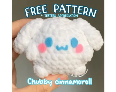 FREE pattern | Chubby Cinnamoroll