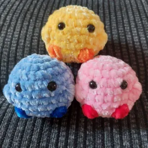 kirby & waddle doo plushies