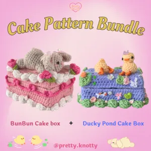 Cake Box Bundle (Ducky and BunBun)