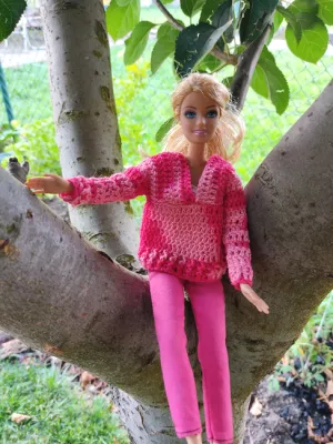 Oversize Sweater for Barbie