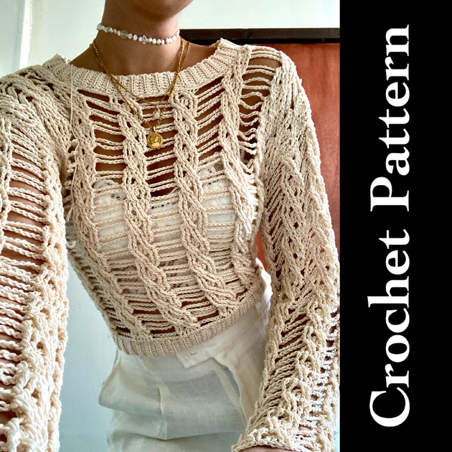 DESIRE: Crochet Tunic Pattern - Crochet Tutorial in English 