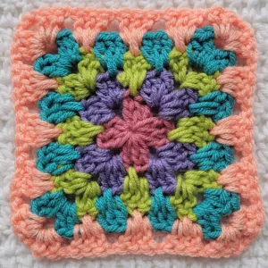 Spiked Granny Square