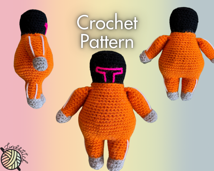 Bootyless Mr Wobble Dark Wobble: Crochet pattern