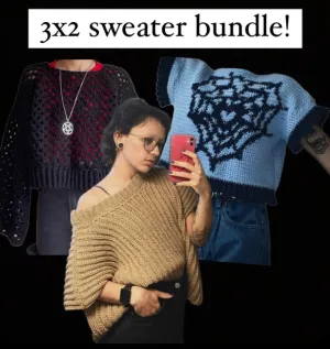 3x2 Sweater Bundle