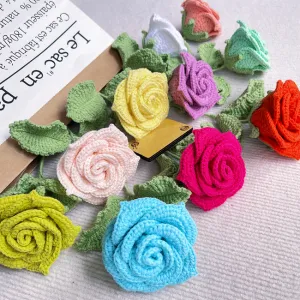 How to Crochet Simple Version of Thai Rose