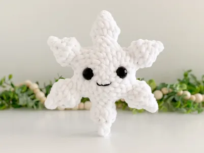 Mini Snowflake Plush