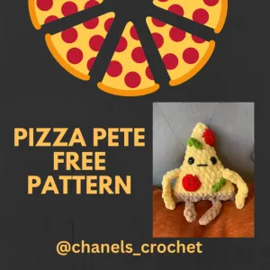 Pizza Pete free pattern