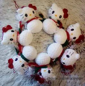 Snowkitty Ornament