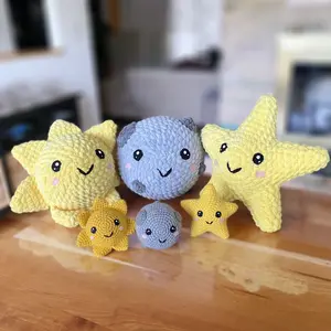 The Sun, The Moon, and the Stars Amigurumi