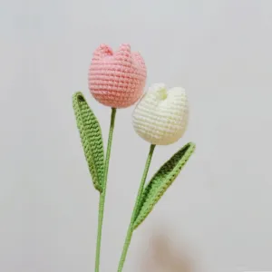 How to Crochet Tulip in Bud
