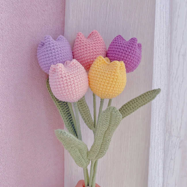 How to crochet a Tulip 