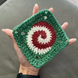 Christmas Candy Square