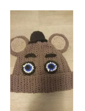 Crochet Five Nights at Freddy\'s Hat