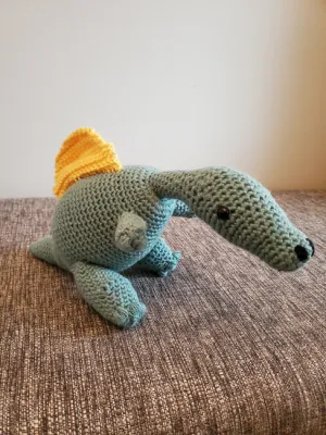 Tori the Cuddly Spinosaurus Amigurumi