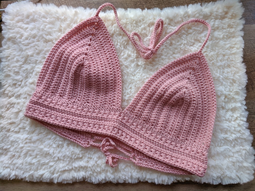 Easy Crochet Top Tutorial, The Mosaic Bralette