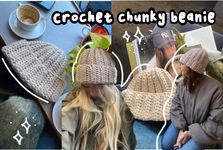 chunky adult beanie