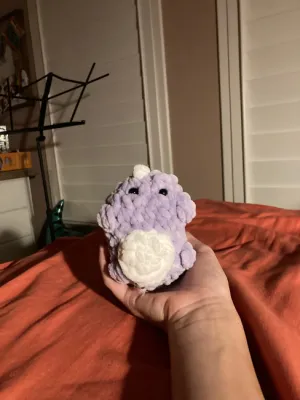 Small dino plush