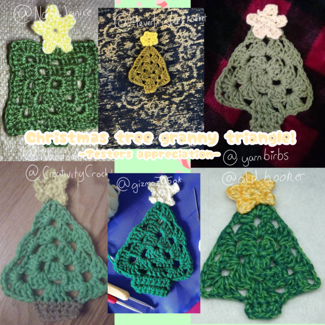 Crochet Bundle Up Triangles 