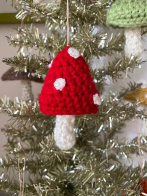 Merry Mushroom Ornaments