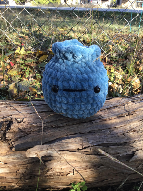 Crochet Blueberry Pattern Easy Beginner Crochet Plushie Kawaii