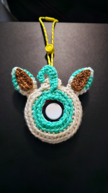 Pokemon Go Plus Cover: Crochet pattern