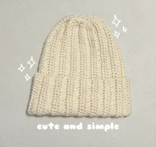 Beanie hat pattern