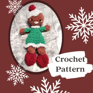 Gigi the Gingerbread Girl Crochet Pattern