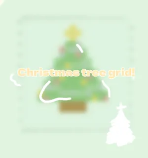 -Christmas tree grid-