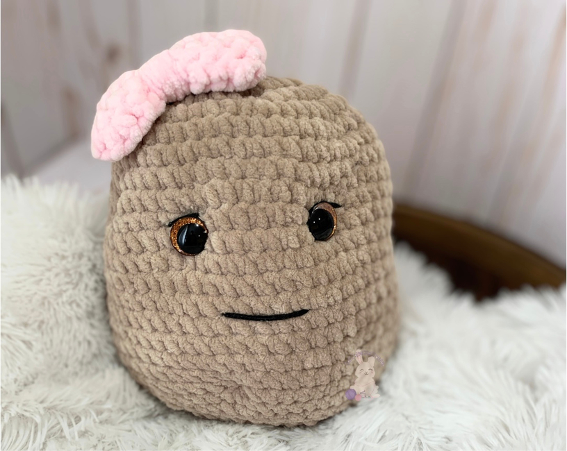 POTATO Crochet Pattern for Beginners -   Selling crochet, Crochet  patterns, Crochet patterns for beginners