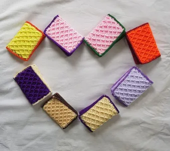 Adamas Cardholder/Wallet | Crochet Cardholder Pattern