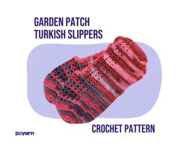 Garden Patch Turkish Slippers