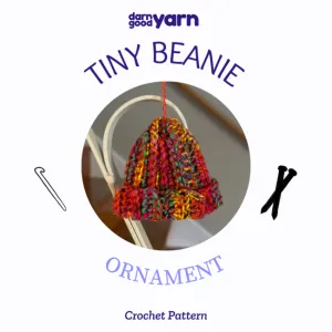 Tiny Beanie Ornament