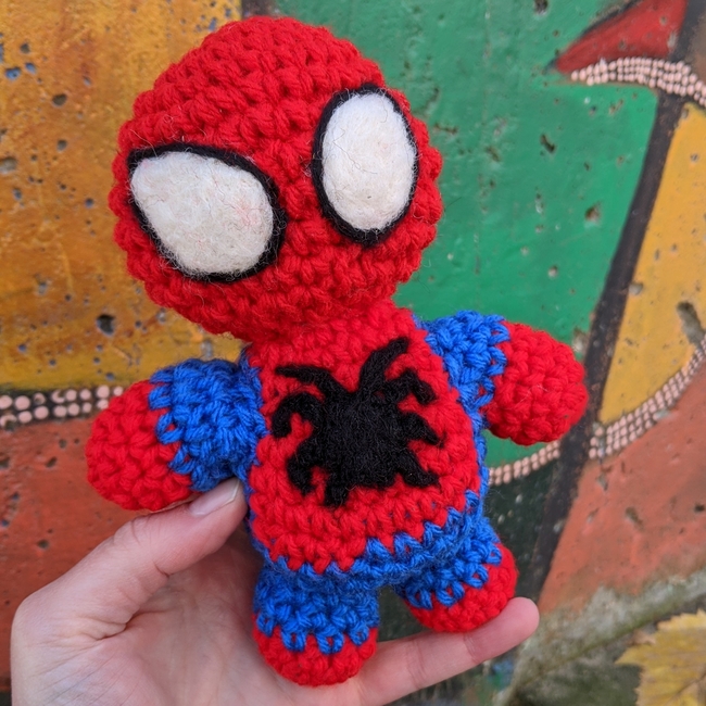 Chibi Spider Guy: Crochet pattern | Ribblr