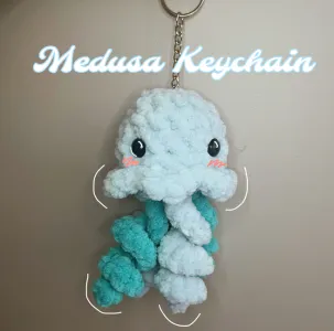 Baby Medusa Keychain(copy)