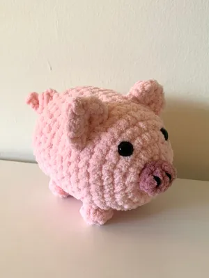 Plushy Pig Crochet Pattern