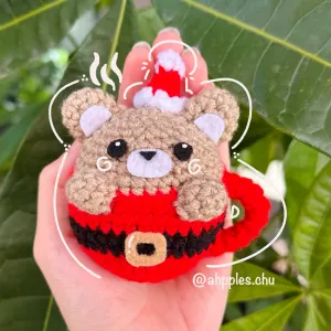 Hot Cocoa Santa Bear