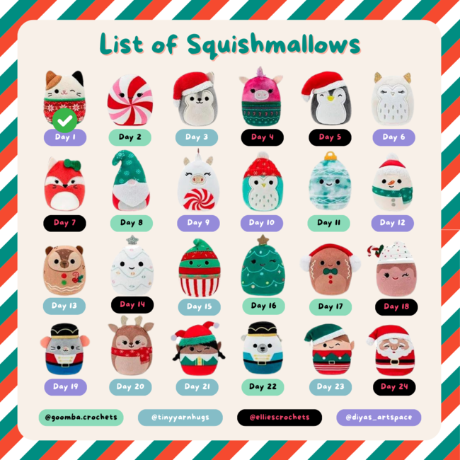 There's a Squishmallows Advent calendar, and it's selling out fast