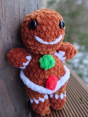 Chubby little gingerbread man
