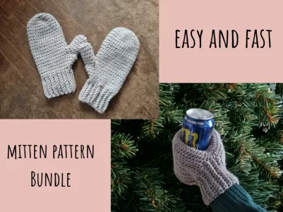 Easy and fast Mitten Bundle