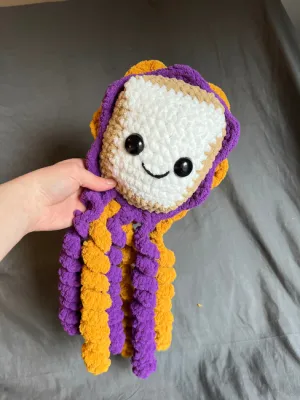 Puddles the Melting Snowman Crochet Pattern