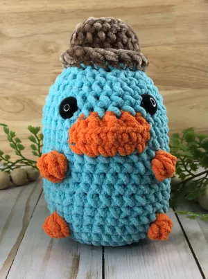 Perry the Platypus No-Sew Crochet Pattern