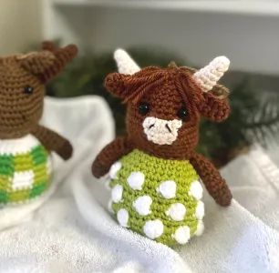 Highland Cow Bauble