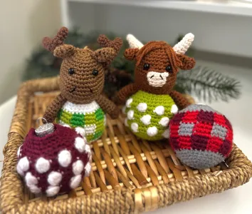 Critter Bauble Set