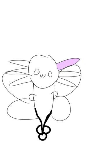 BI butterfly Axolotl