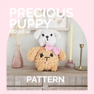 Puppy | CROCHET PATTERN | Low Sew | Precious Puppy