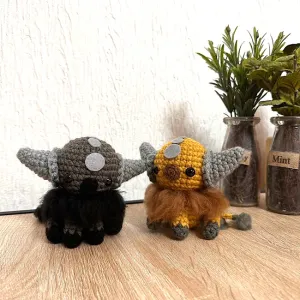 Baby Tauros amigurumi