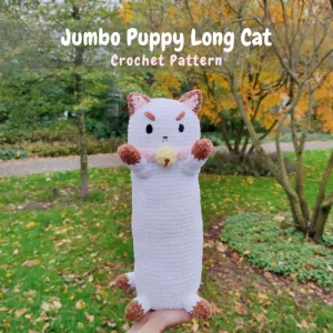 Jumbo Puppy Long Cat Pattern