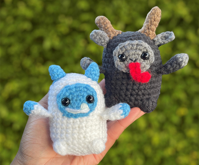 Mini Yeti amigurumi pattern 